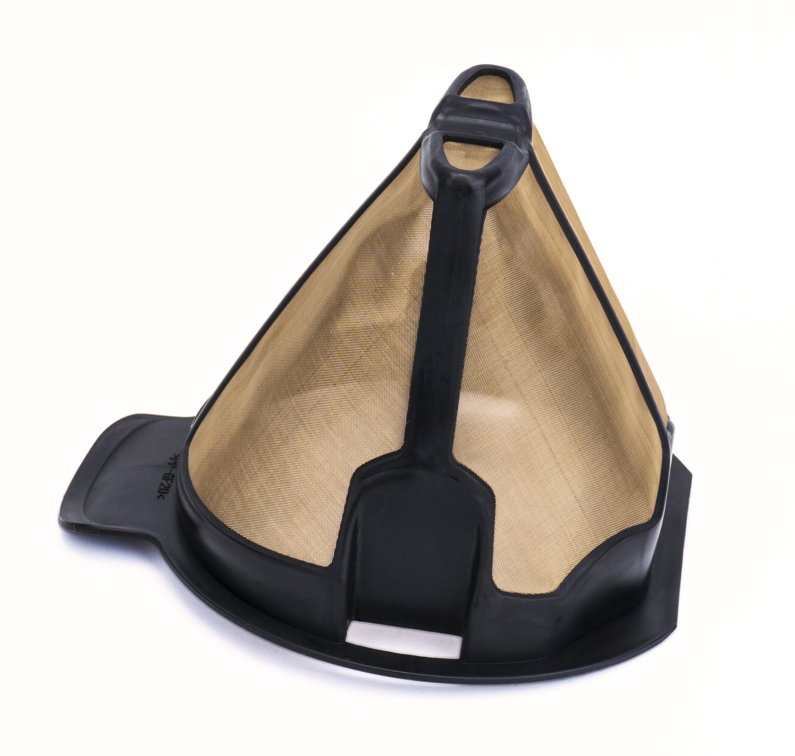 Filtro de café reutilizable para cafetera Ninja Dual Brew Pro, paquete de 4 filtros de café de metal de repuesto permanente compatible con Ninja CFP201, CFP301, CFP307, filtro de café dorado