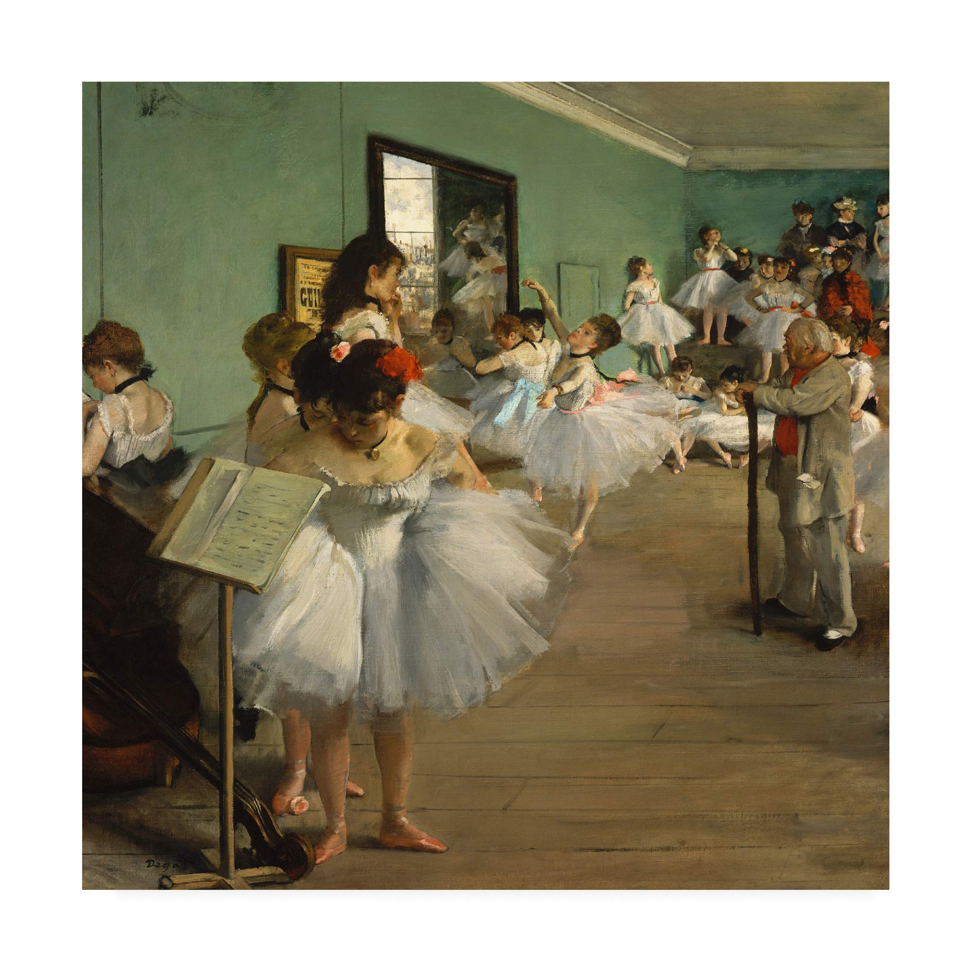 Amazon.co.jp: Trademark Fine Art The Dance Class by Edgar Dega