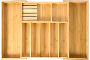 VaeFae Extra Large Kitchen Utensil Drawer Organizer