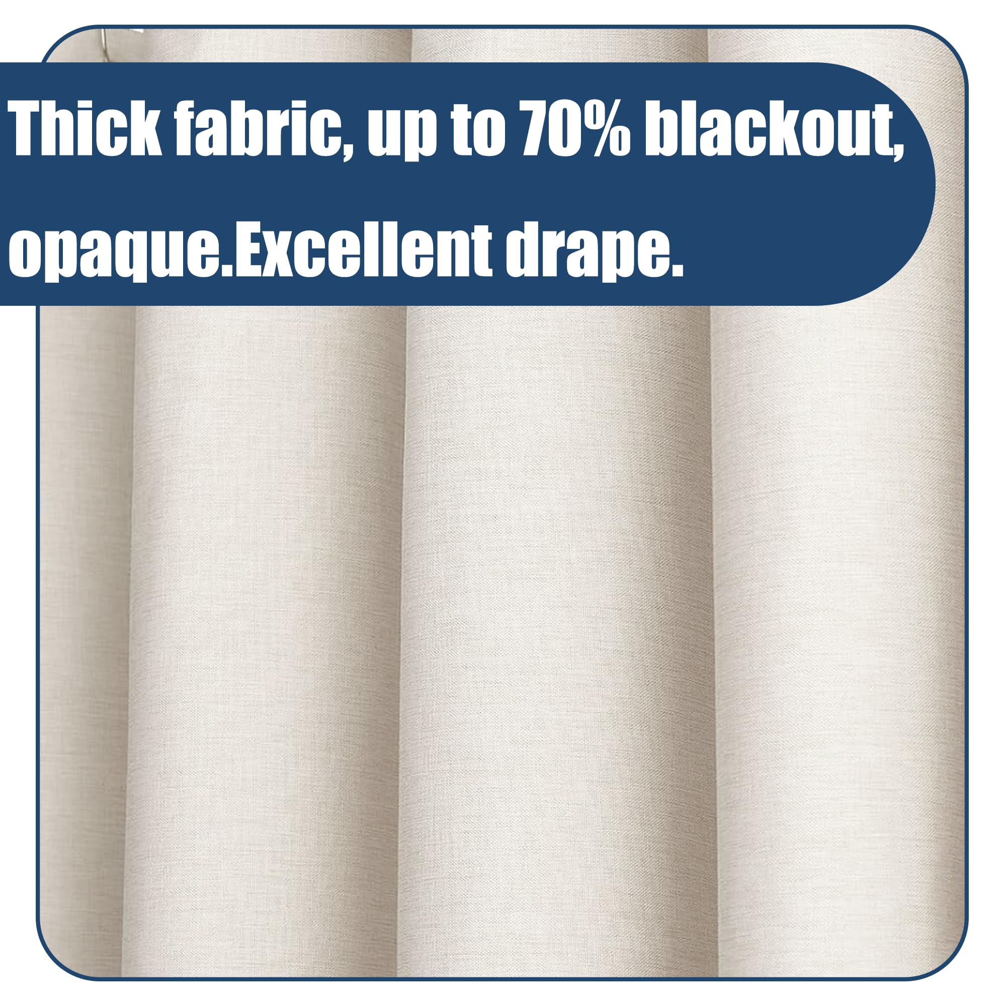 Tenda Doccia 160 x 270 cm in Tessuto Antimuffa Impermeabile Tende da Doccia per Bagno Lavabile e Resistente, Elegante Design per e Vasca, bianco