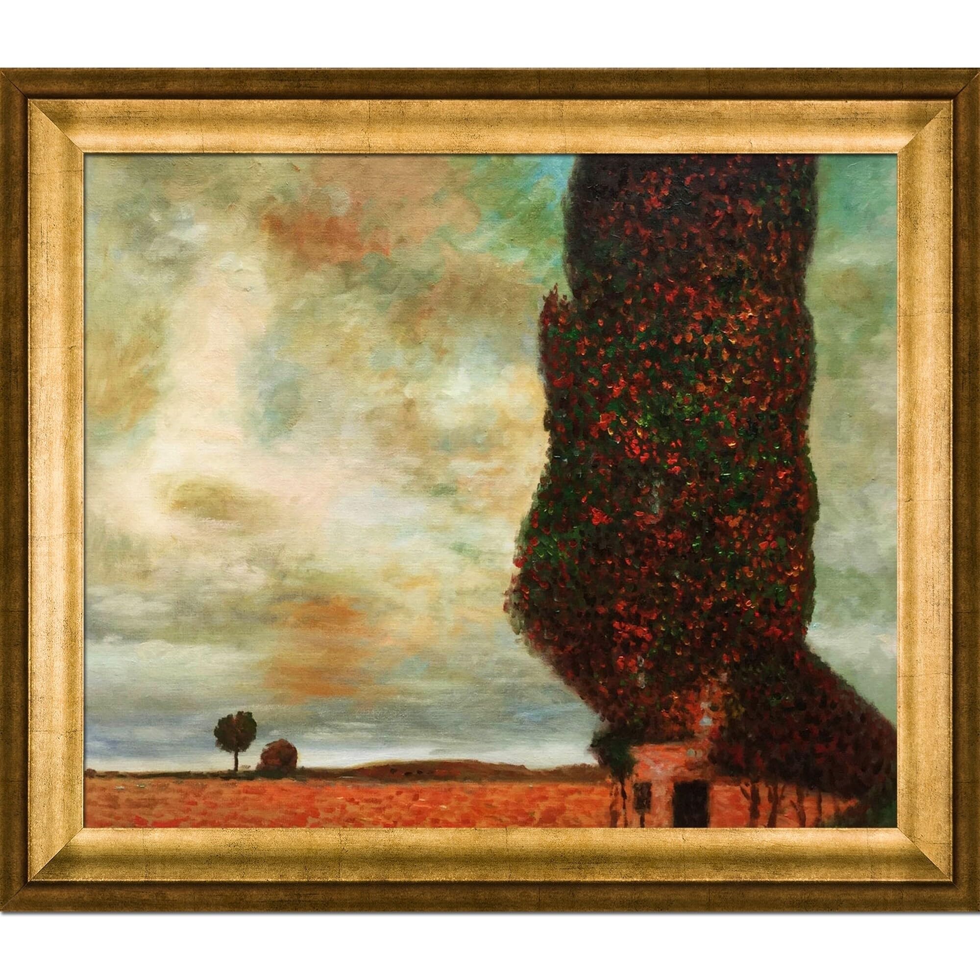 Amazon.co.jp: グスタフ・クリムト高Poplarフレーム入り油彩画 : Home