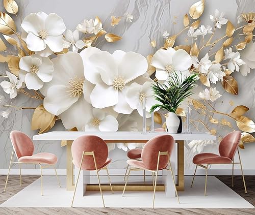 Miniatura 37 de Mural de pared de bosque nebuloso, papel tapiz de paisaje natural abstracto, patrones de decoración de pared de fondo (no autoadhesivo)