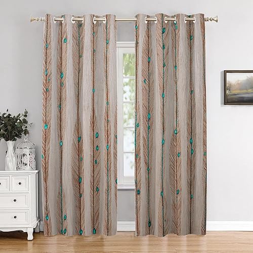 Miniatura 137 de Skeleton Digital Corruption Bedroom Curtains, Neon Cyberpunk Skeleton Scene Blackout Drapes Grommet Insulated Thermal Curtains for Living Room