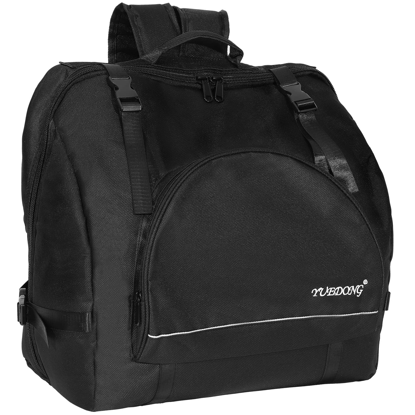 Vaguelly Borsa per fisarmonica per fisarmonica 80-96 bassi, custodia imbottita per fisarmonica, borsa da concerto, zaino con tracolla, borsa per accessori, borsa per il trasporto di strumenti per