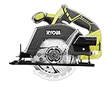 RYOBI R18CSP-0 Scie Circulaire Sans Fil 18V ONE+ – Coupe Bois et Panneaux, Lame 150 mm, Réglage Profondeur & Biseau 0-50°, Ergonomique – Sans Batterie ni Chargeur Ø 150 mm Génération 2 - Sans batterie