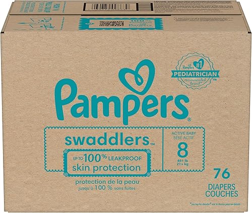 Miniatura 226 de Pampers Swaddlers - Pañales desechables muy suaves para bebé talla 3, 136