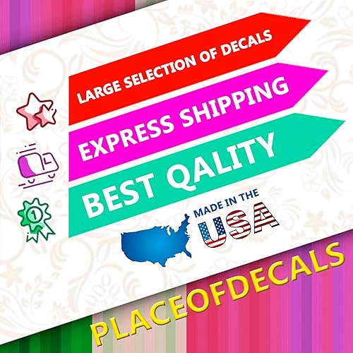 Miniatura 5 de Calcomanía de vinilo personalizada con tu nombre, texto o número – Adhesivo de letras personalizado para coches, camiones, barcos, ventanas y