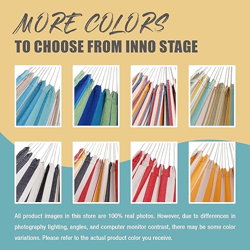 Miniatura 106 de Hamaca brasileña con correas para árboles, hamacas de algodón, hamaca portátil con bolsa de transporte para patio trasero, porche, uso en exteriores