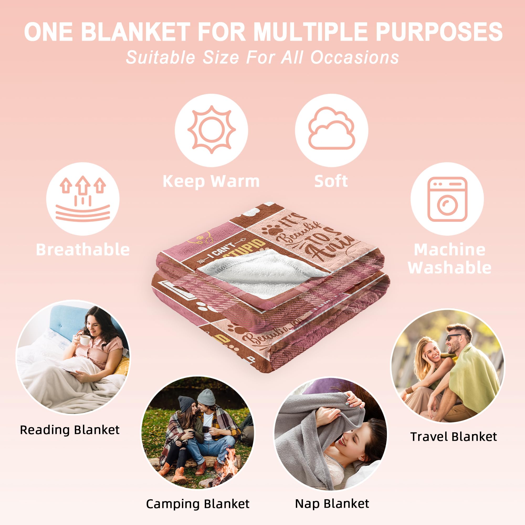Veterinary Gifts Blanket 60"X50", Veterinarian Gifts for Women, Gifts for Veterinarians, Vet Gifts, Vet Med Gifts, Best Future Veterinarian Gifts, Funny Veterinary Gifts, Vet Student Gifts