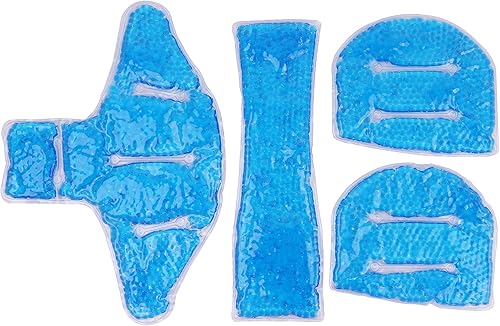 Miniatura 3 de FOMI Care - Gorro de hielo de gel para migraña para cabeza y cuello | Parte superior y lateral del cráneo más cobertura de frío cervical | Gorra