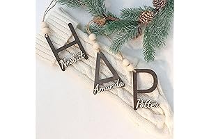 Personalized Stocking Name Tags: Create Custom Christmas Memories