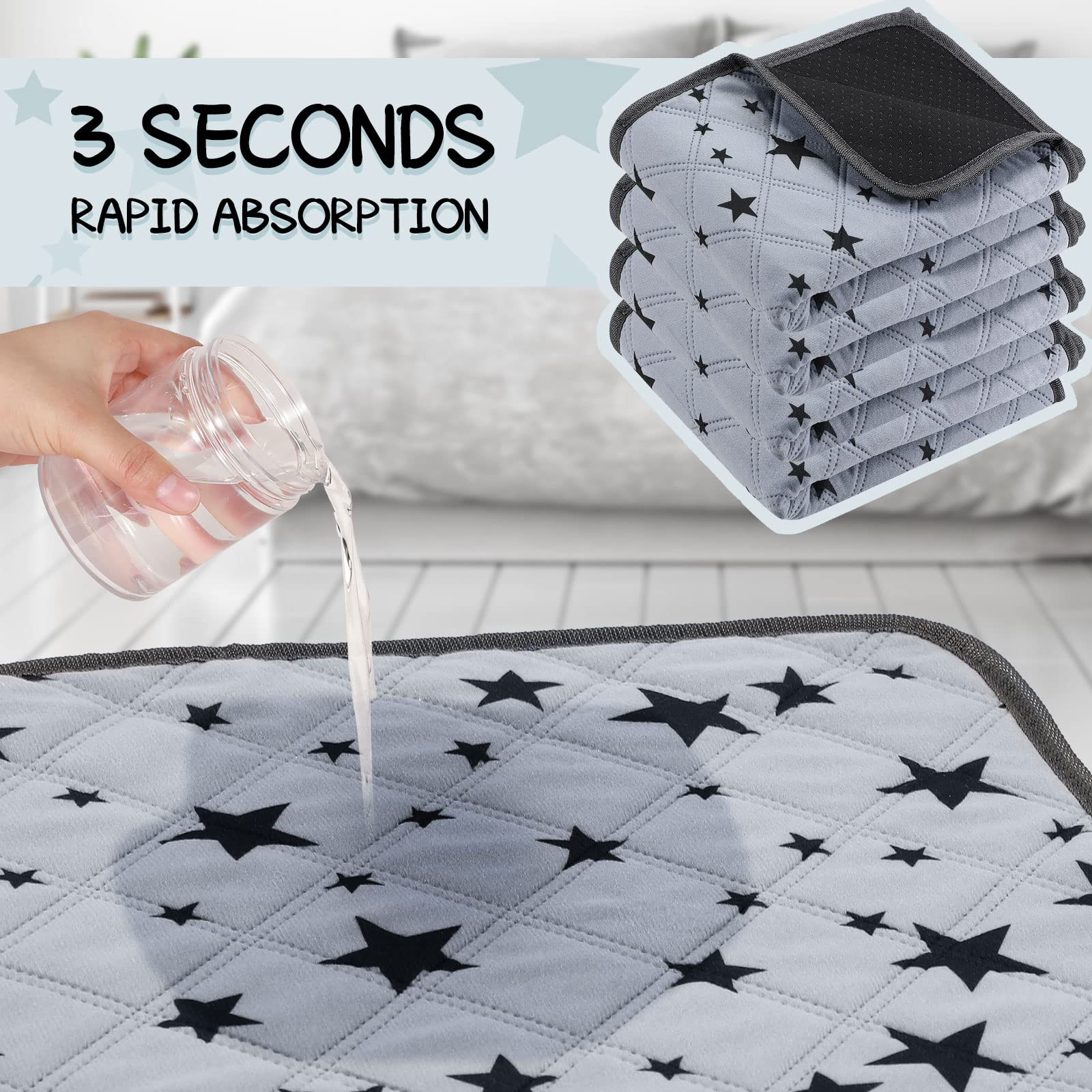 Fondo Impermeabile Per Gabbia Porcellini D'India E Conigli - 142x71 Cm, Grigio - Lavabile, Con Bordo Rialzato - Foto 8