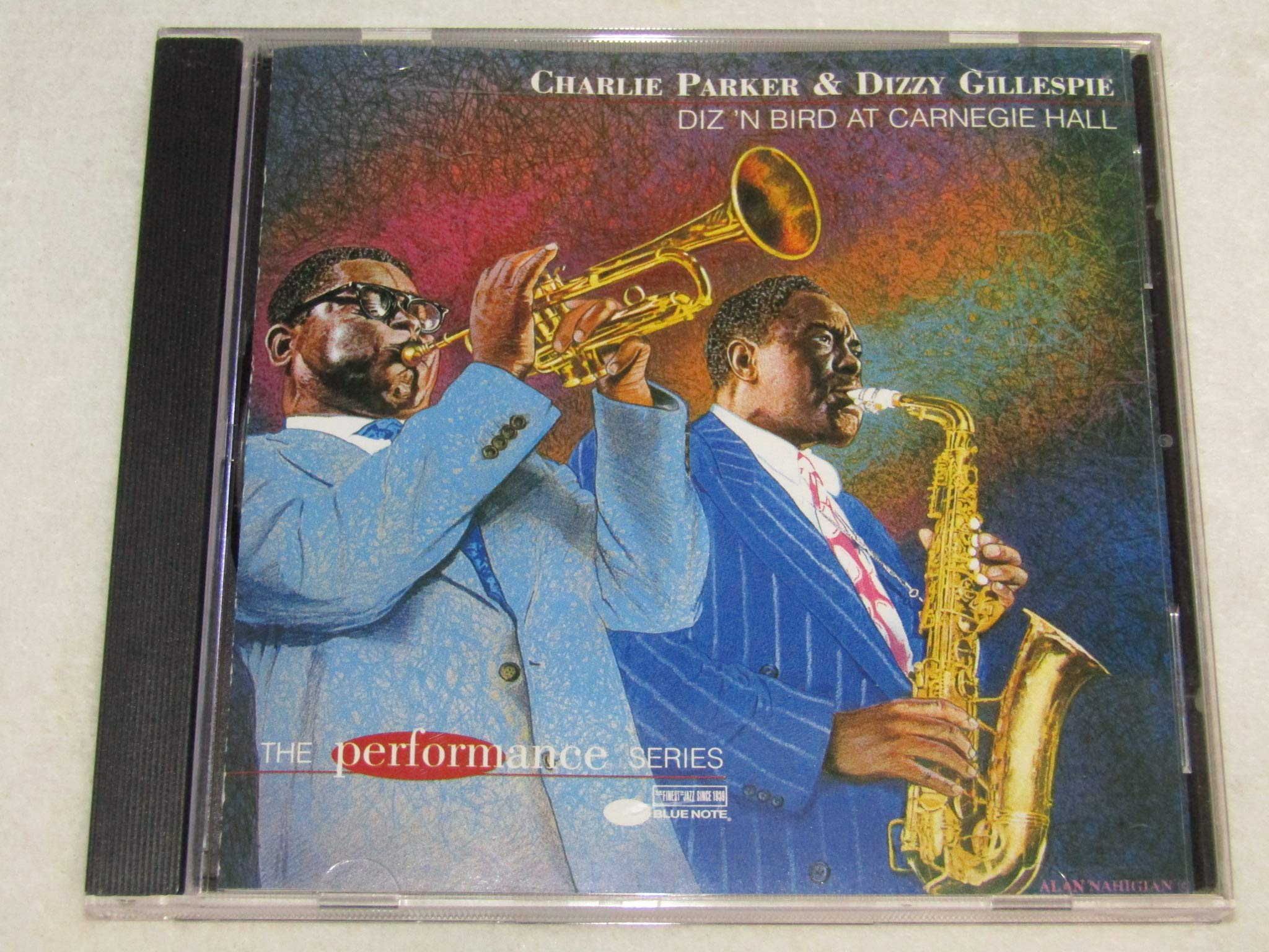 Diz N Bird At Carnegie Hall [Audio CD] PARKER,CHARLIE / GILLESPIE,DIZZY