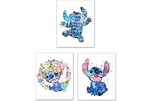 Lilo & Stitch Wall Art: Stitch Posters for Wall Decor