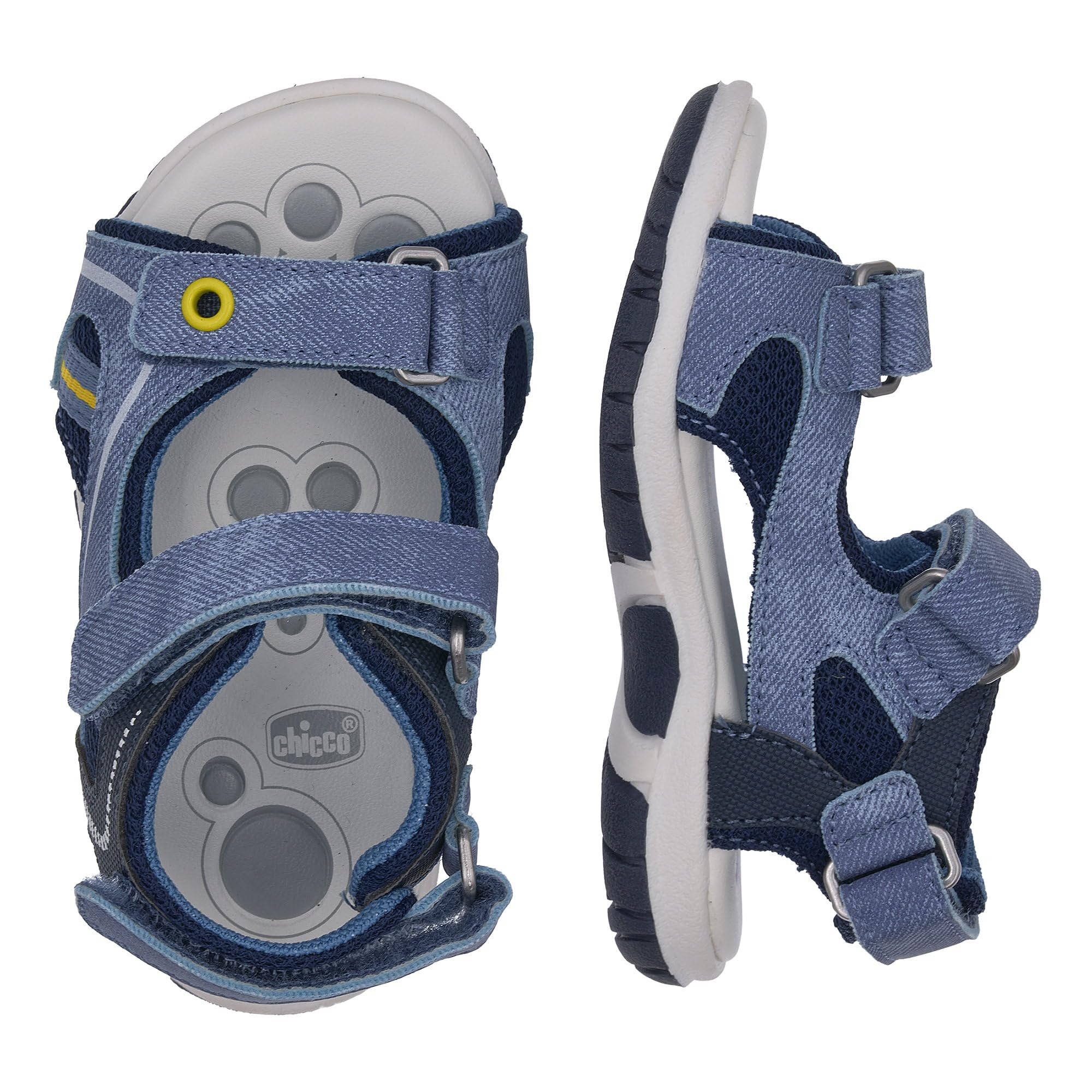 Chicco, Sandali Bambino, con Chiusura con Doppio Strappo, Scarpe Bambini e Ragazzi, Designed in Italy