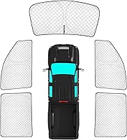 Vista 61 de KMF - Parasol de repuesto para parabrisas, cubierta para ventana lateral y trasera, cubierta protectora para visor, para campamento, bebé, bloqueo