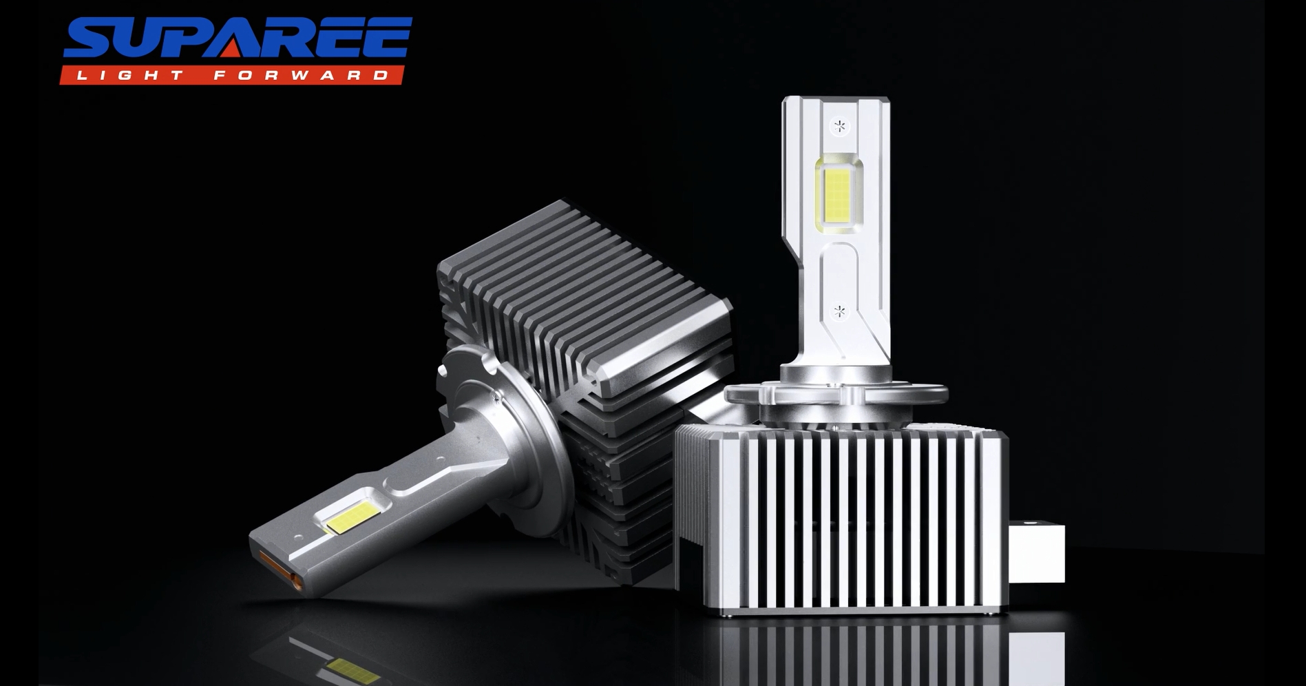 Ampoule LED D1S SUPAREE 35W - Remplacement Xenon - 6000K Blanc - Canbus Anti-Erreur - 12V