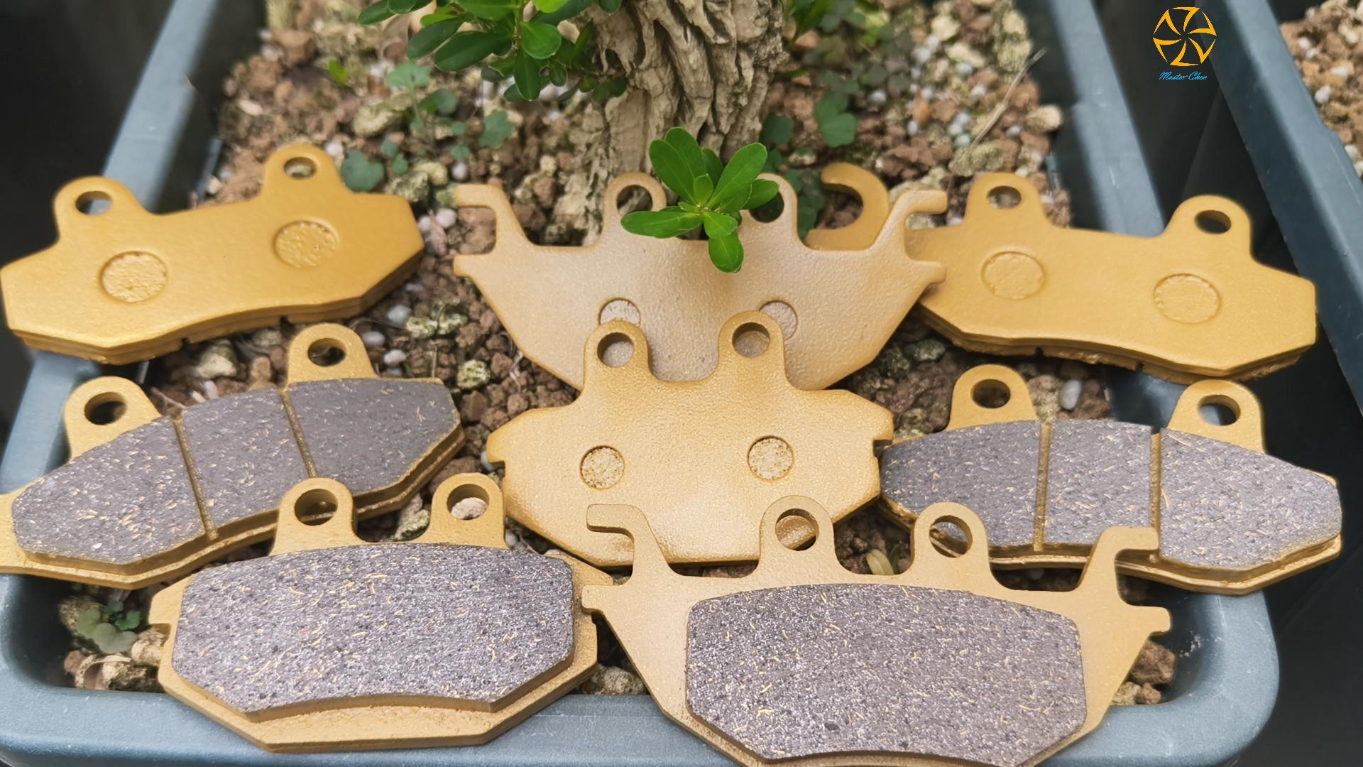 Amazon.com: Front Rear Brake Pads for Kawasaki Mule Pro MX KAF 700