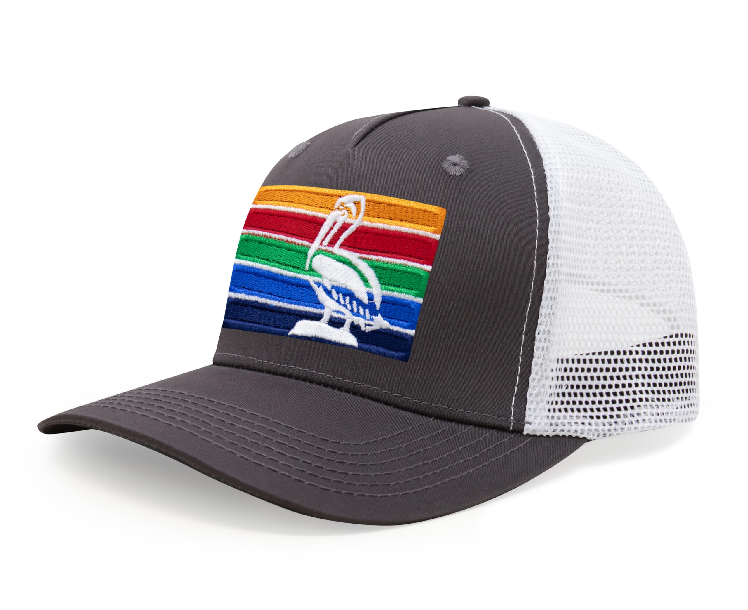 International Tie City Hat for Men and Women, Adjustable Snapback Trucker Baseball Cap with Embroidered Patch