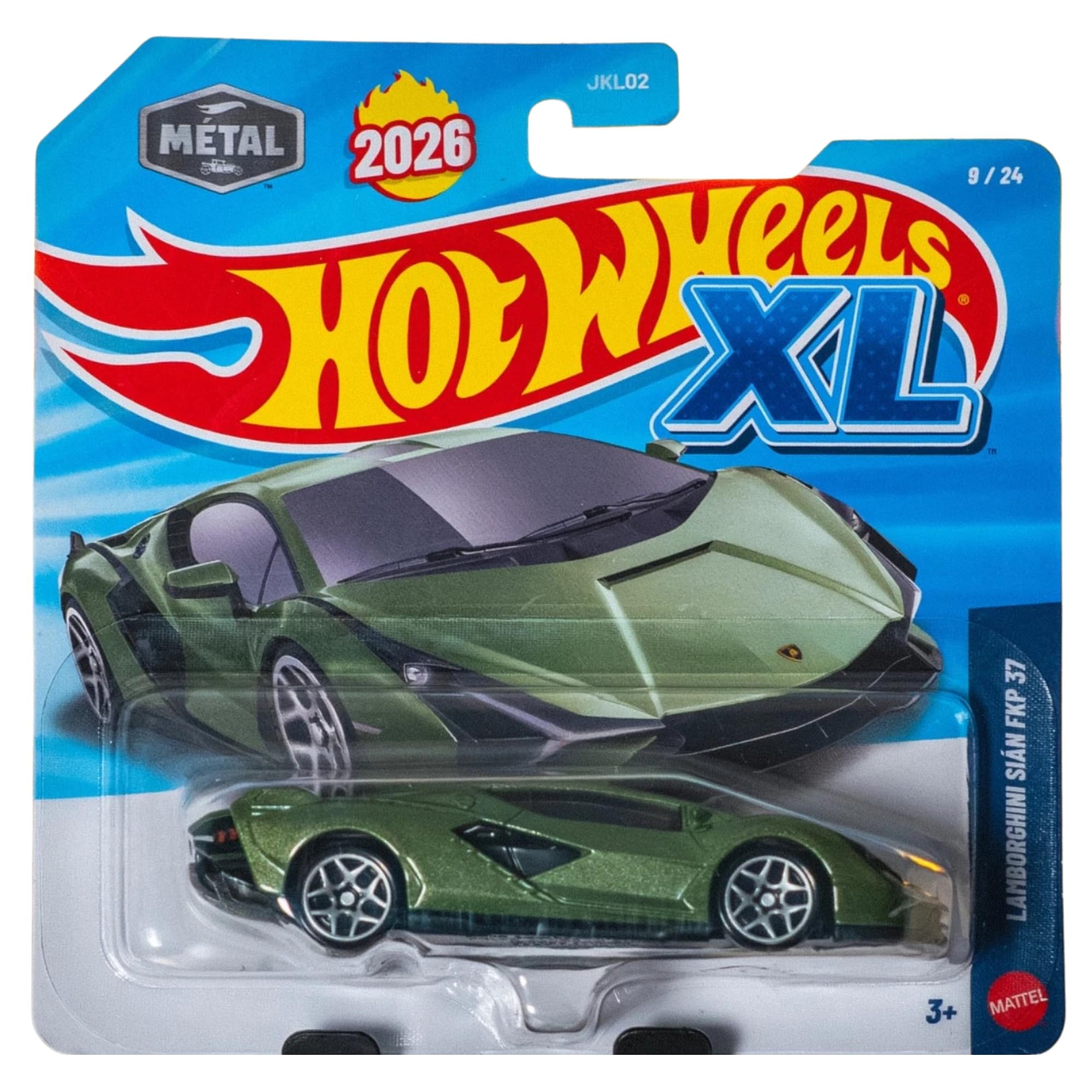 Hot Wheels 1:64 Scale Cars, Racecars, Trucks & Bikes - (XL Lamborghini Sian FKP 37 - JKL02) โ image 1