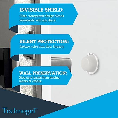 Miniatura 9 de Technogel Protector transparente, protectores de superficie despegables, de alta durabilidad, absorción de golpes, reutilizable, amortiguación de