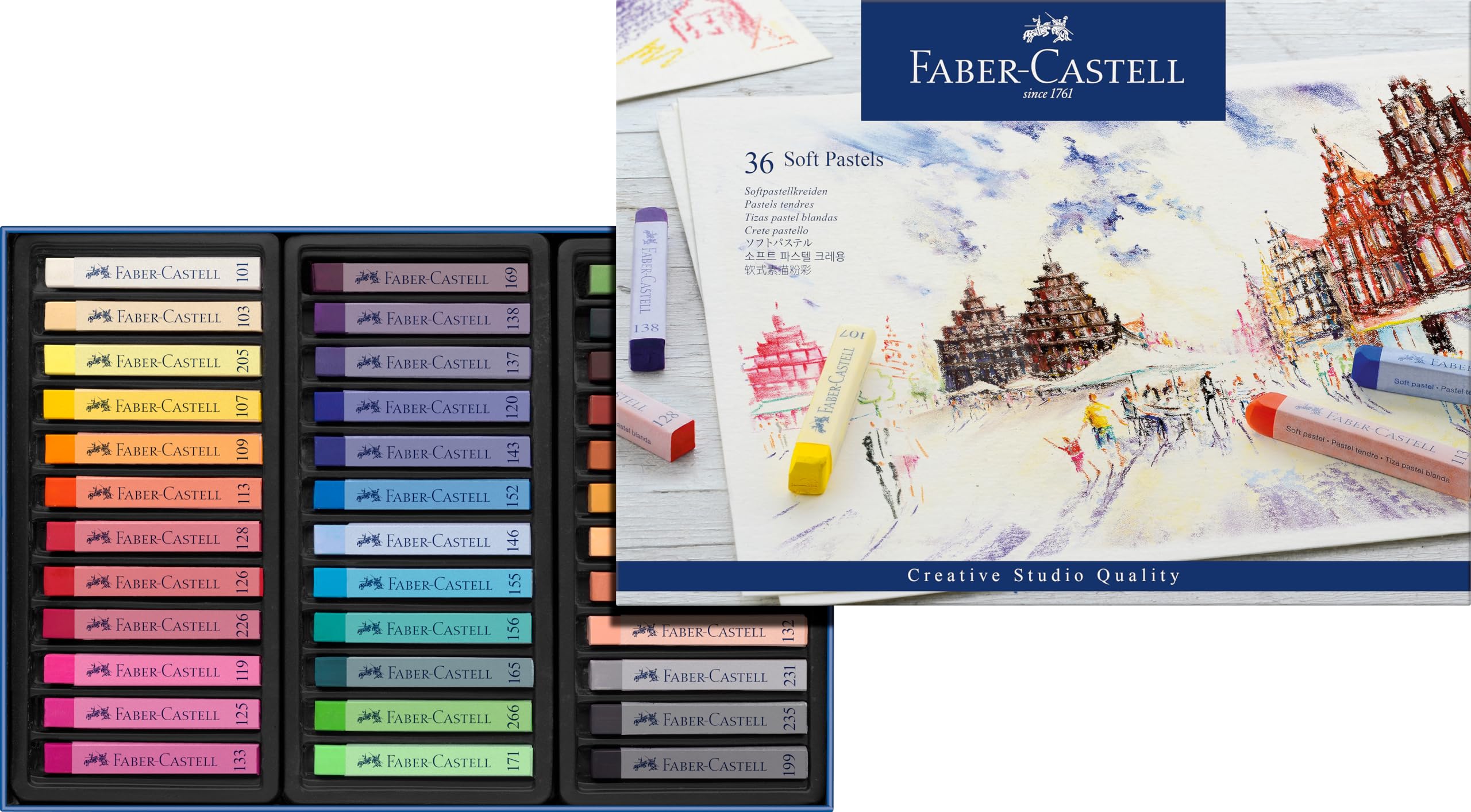 Amazon.com : Faber-Castell CS GOLDFABER GIZ PAST. SC.LONGO