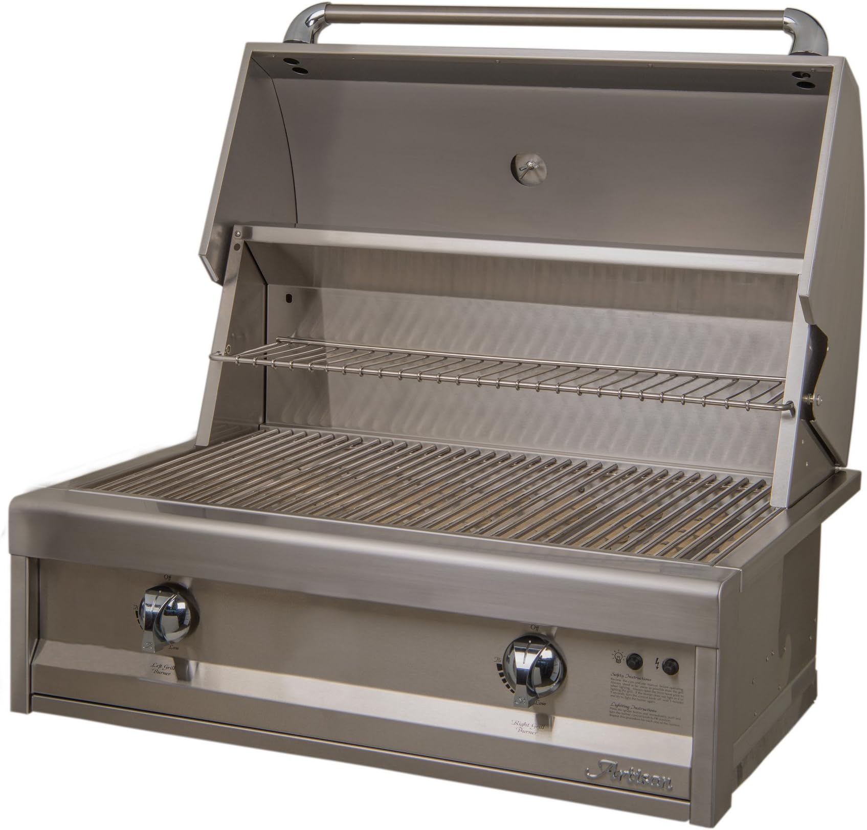 Artisan Grills AAE-32-LP 40000 BTU Built-In Propane Grill/BBQ, 32-Inch