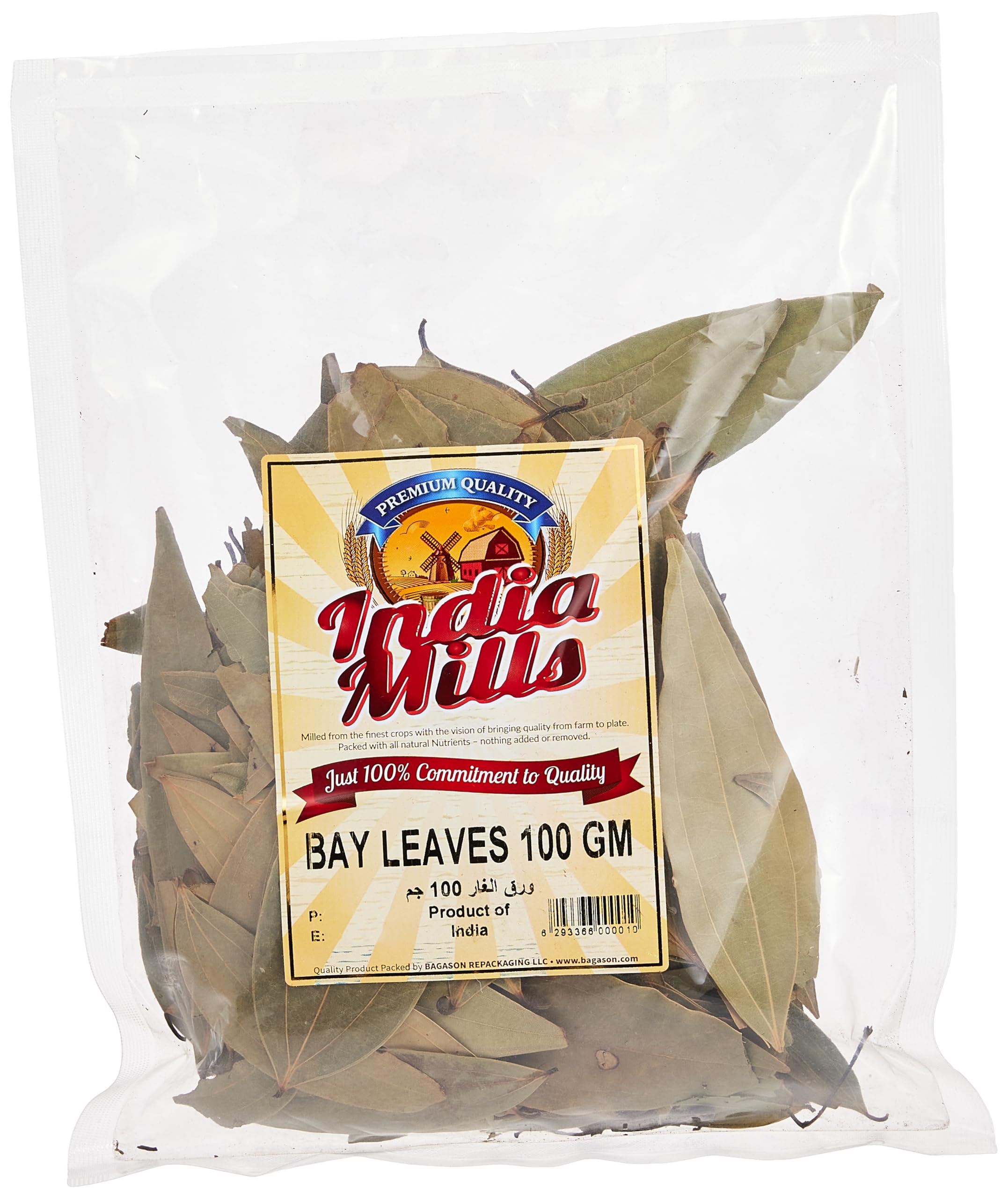 INDIA MILLS Bay Leaves, 100 gm