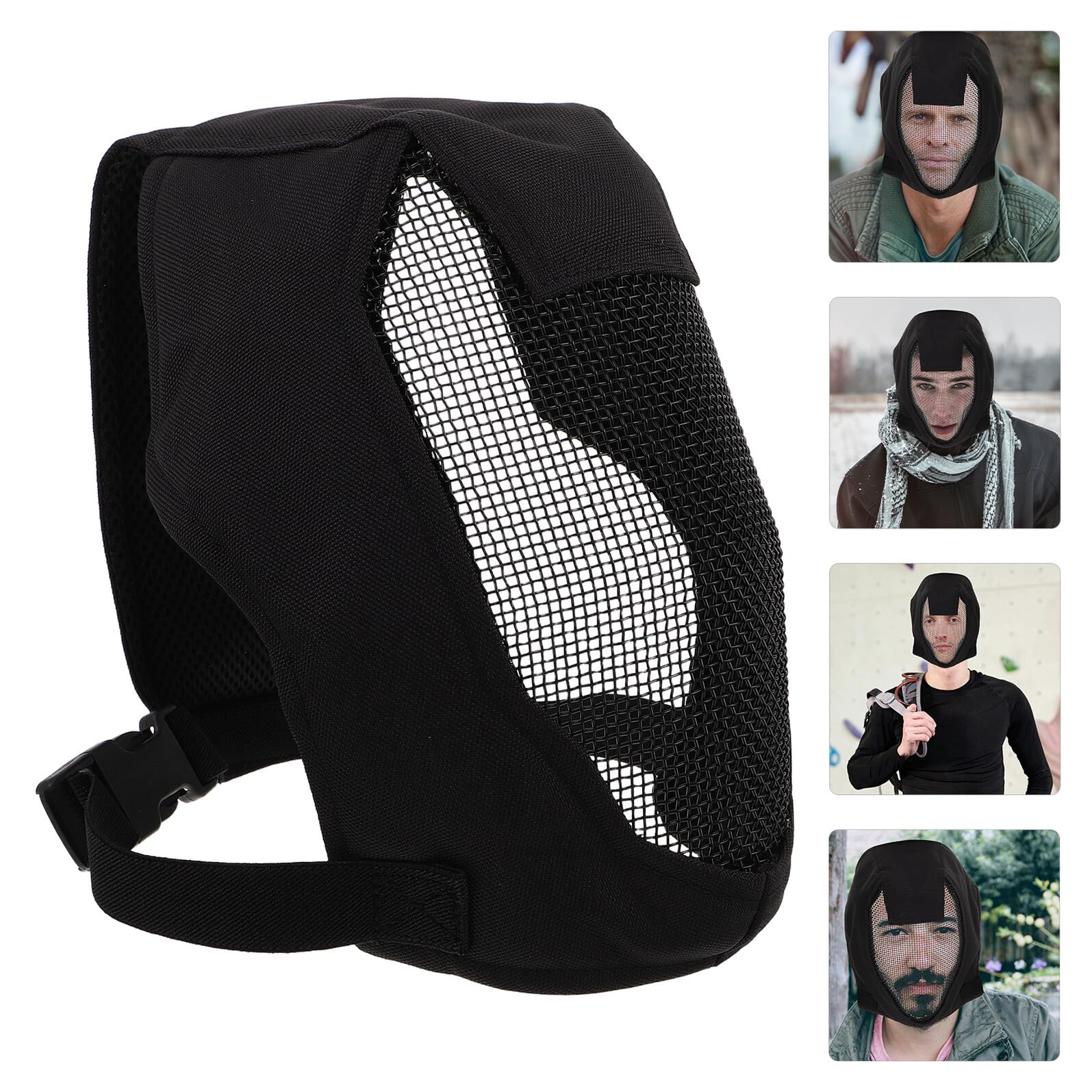 Mikinona Maschera In Rete Per Scherma Maschera Per Attrezzatura Da Scherma Da Gioco