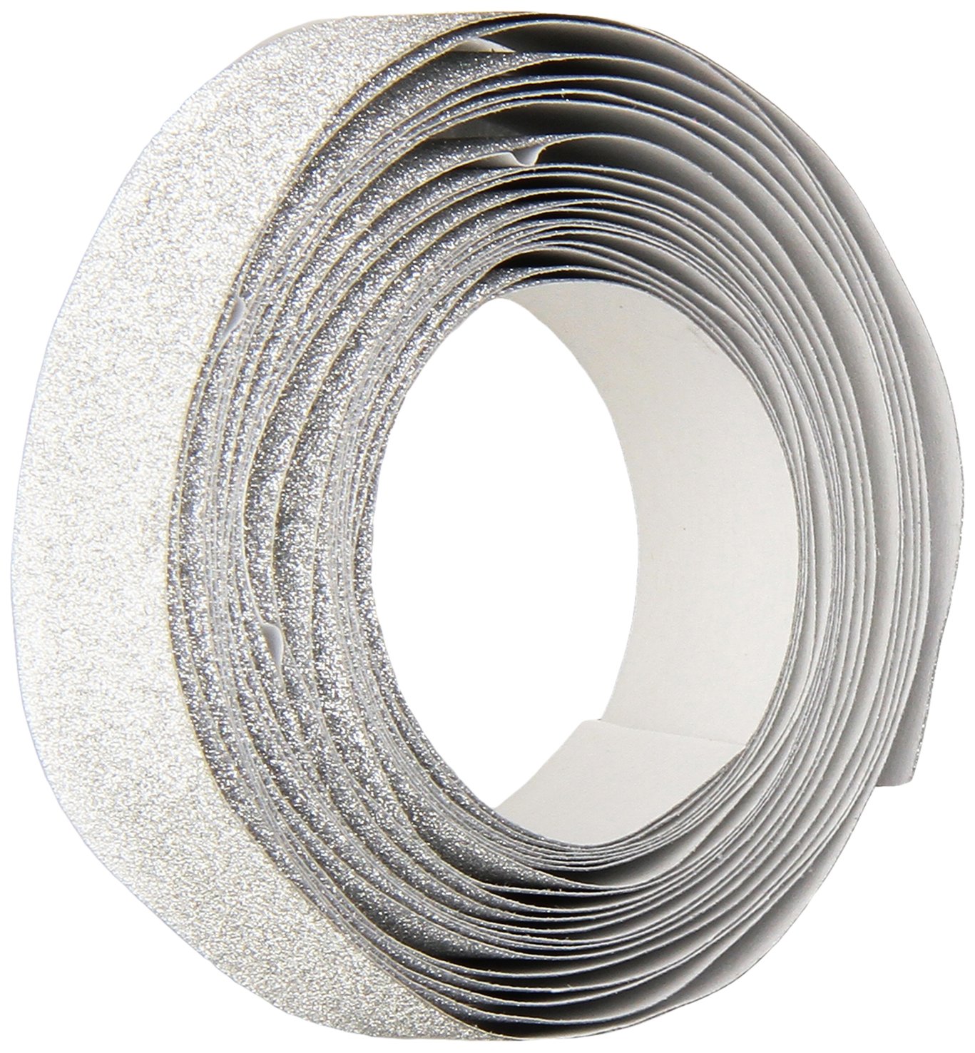 DARICE 121713 3-Yard Sparkle Tape, 15mm, Silver by Darice