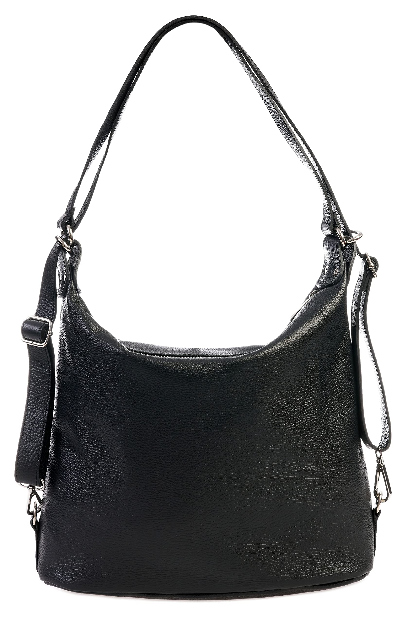 Pierre Cardin Borsa Donna in Vera Pelle, Grande Shopper a Spalla, Multifunzione, Elegante, Made in Italy