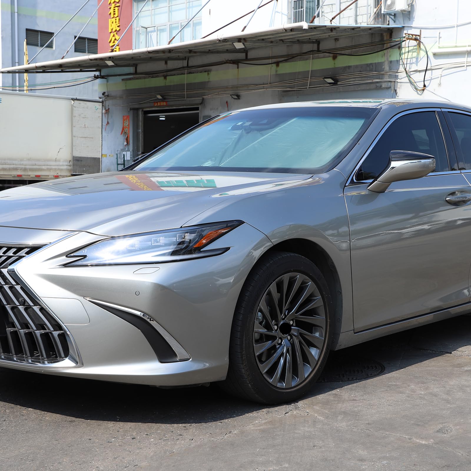 LEXUS ES フロントシェード Amazon.com: Pigenius Windshield Sunshade for Lexus ES 2019