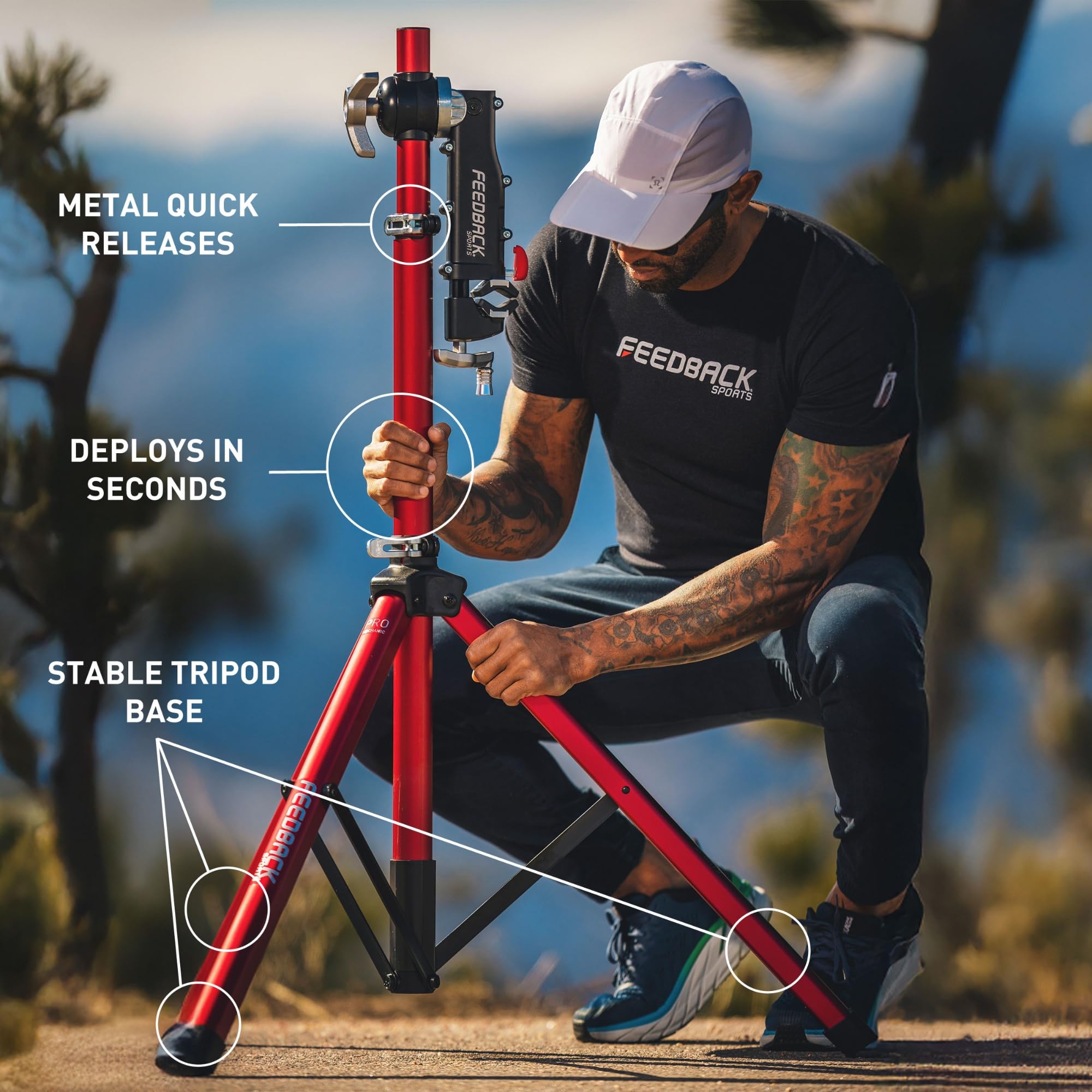 フィードバックスポーツ Pro-Elite Work Stand ワークスタンド フィードバックスポーツ Pro Mechanic Work Stand より効率的な