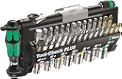 056490 Tool-Check Plus Bit Ratchet Set with Sockets - Metric
