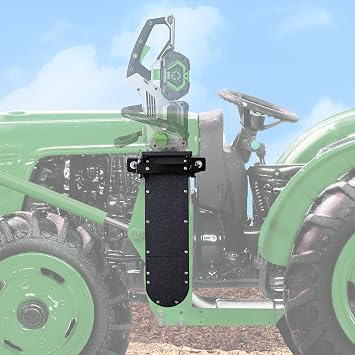 Heavy-Duty Chainsaw Holder for Tractor,Fits All Saws Sizes