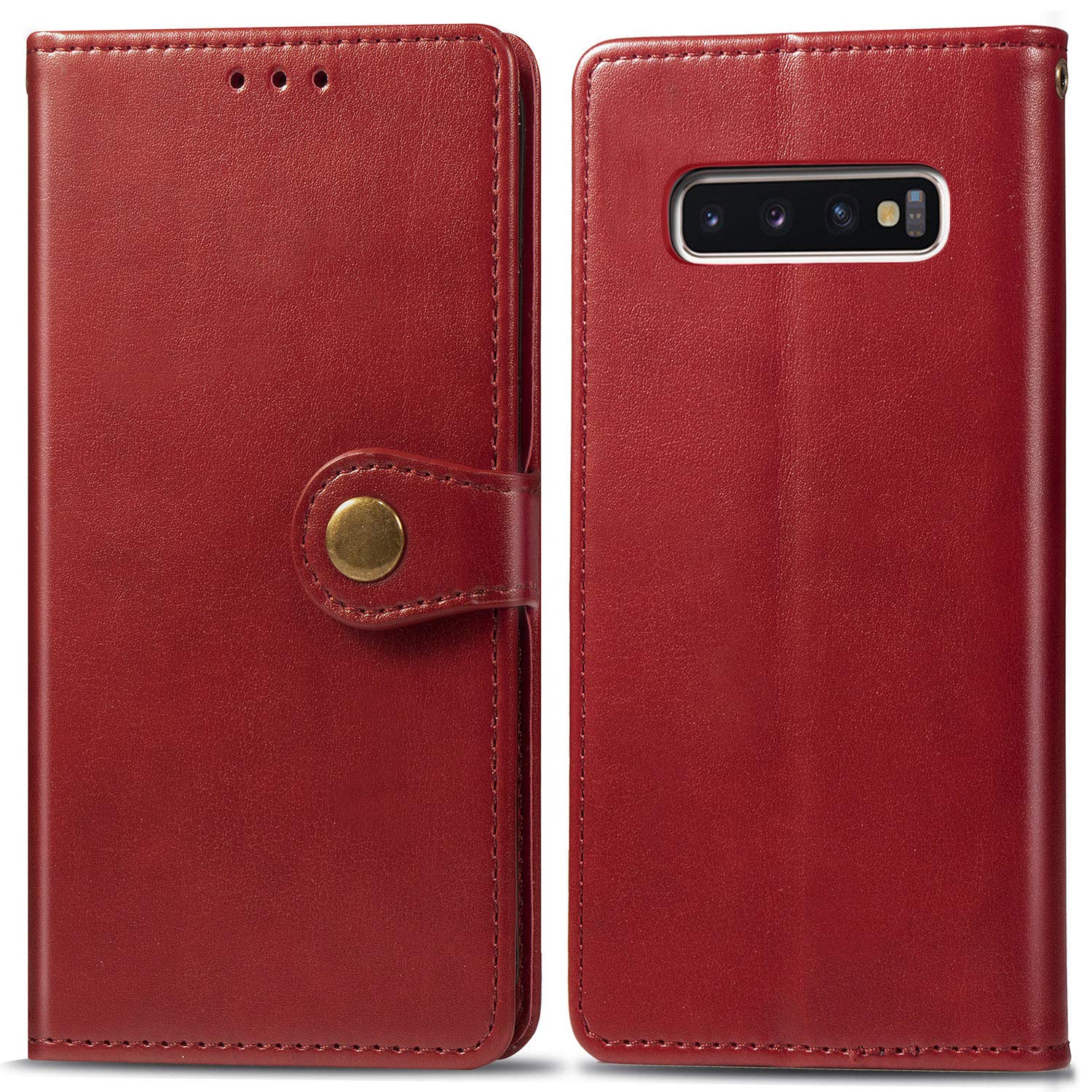 Galaxy A10 Samsung M10 Flip Cover Oihxse Wallet Flip Case - Main Image