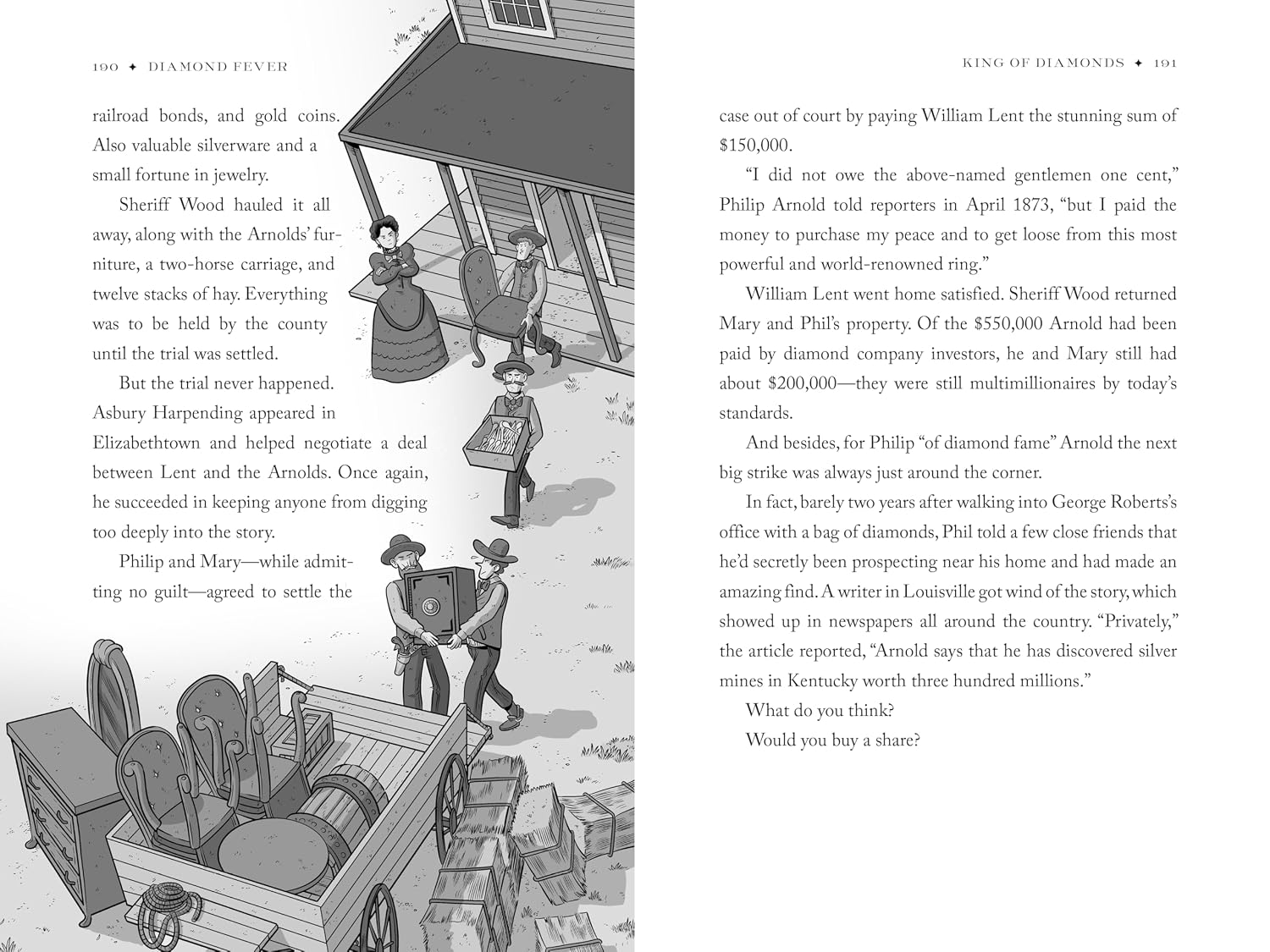 Diamond Fever!: A True Crime Story in the Wild West