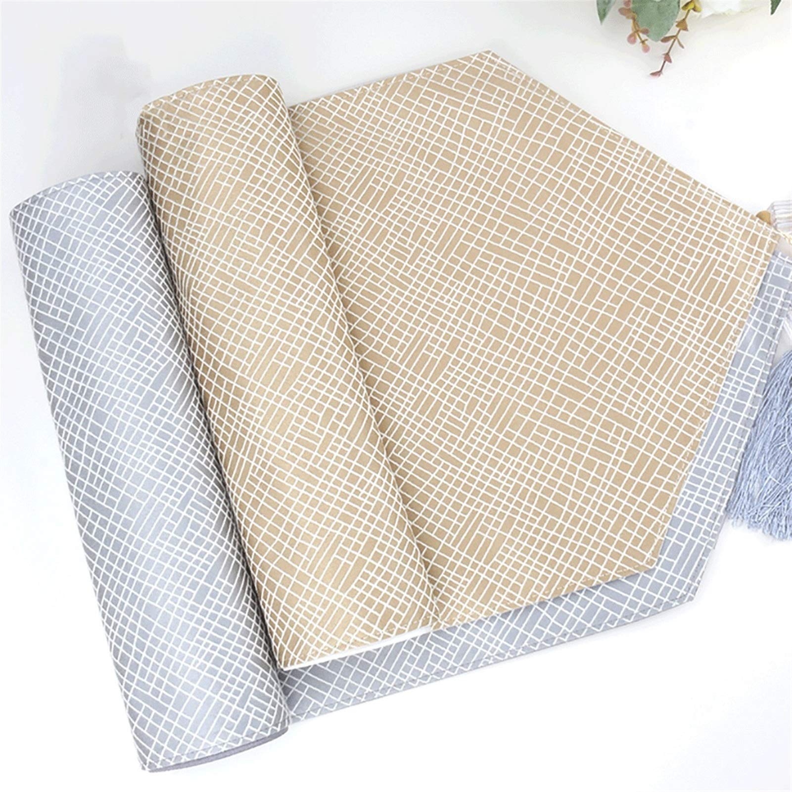 Elegante e lussuoso Tavolo da pranzo in stile americano Tavolo da pranzo Tavolo Runner Luxury Home Cucina di casa Matrimonio Festa Decorativa Poliestere Tavolo in poliestere Runner Camino de Mesa, 2 c