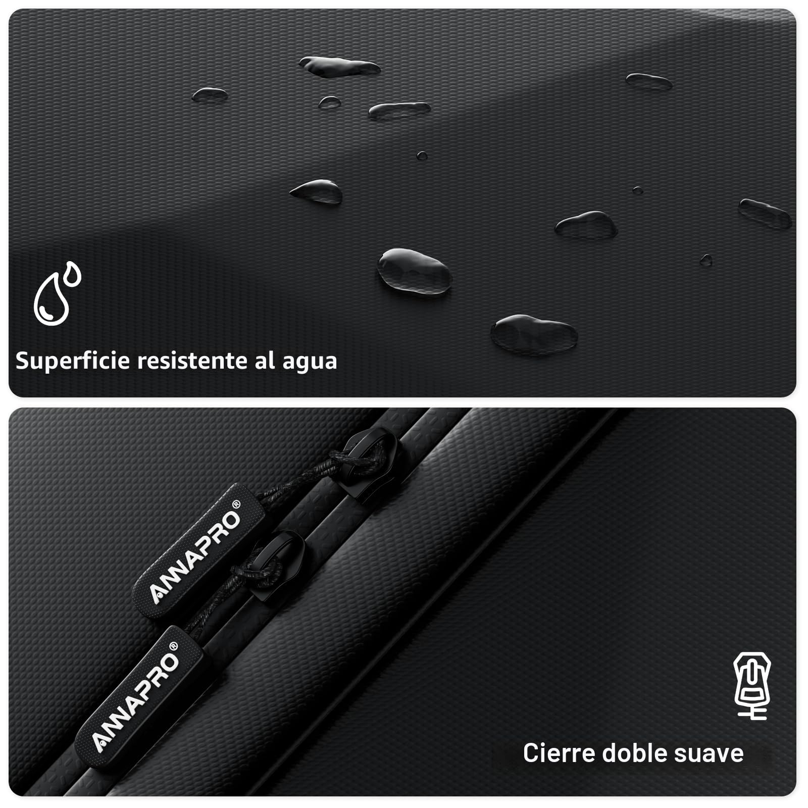 Funda para Meta Quest 3S/Quest 3/Quest 2/Vision Pro/Pico 4, Estuche RíGido de Viaje Compatible con Kiwi Design/BOBOVR Elite Correa de BateríA y Accesorios de Controladores, Mochila de Hombro Cruzada