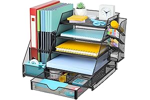 GALASALA Mesh Desk Organizer: Organize Your Workspace with Style and Convenience