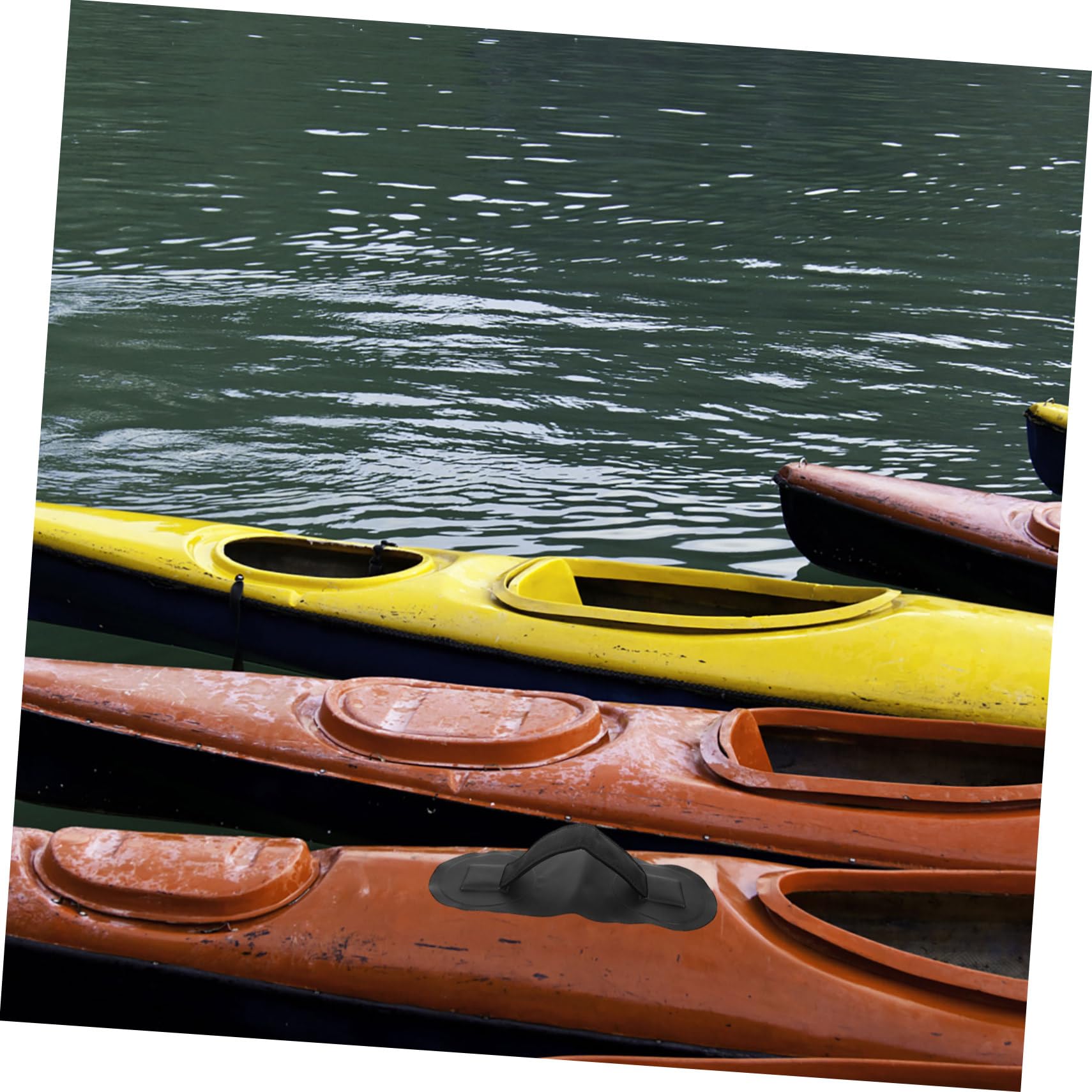 UPKOCH Bootsgriff handhaben Schlüssel Kajak-Must-Haves für Bootfahren Kanuzubehör Kanuboot Griff Kanu Paddelgriff Outdoor-Kajakgriff Kajak Teile Marine-Haltegriff Nylon Schwarz