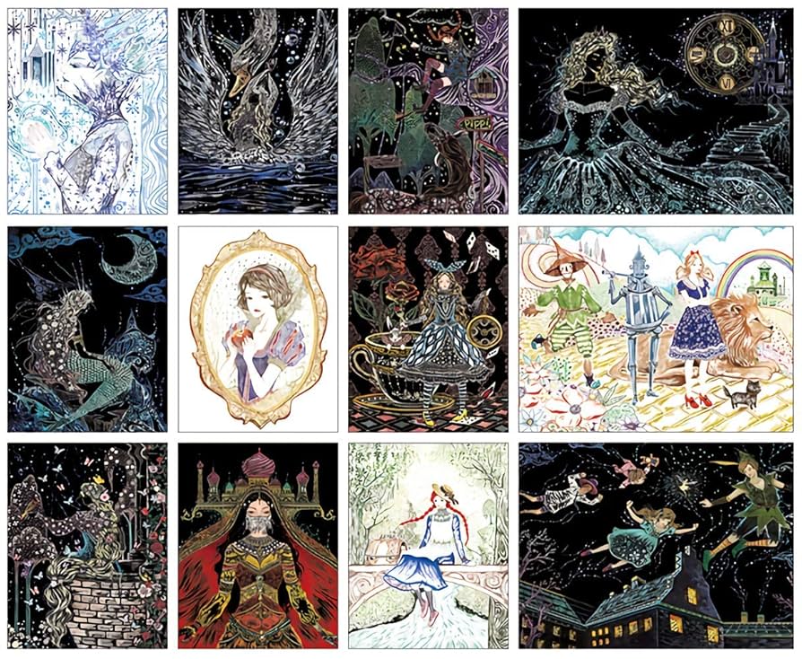 あらなるめい スクラッチ Amazon | スクラッチアート 『 My Fairy Tale in Scratch art