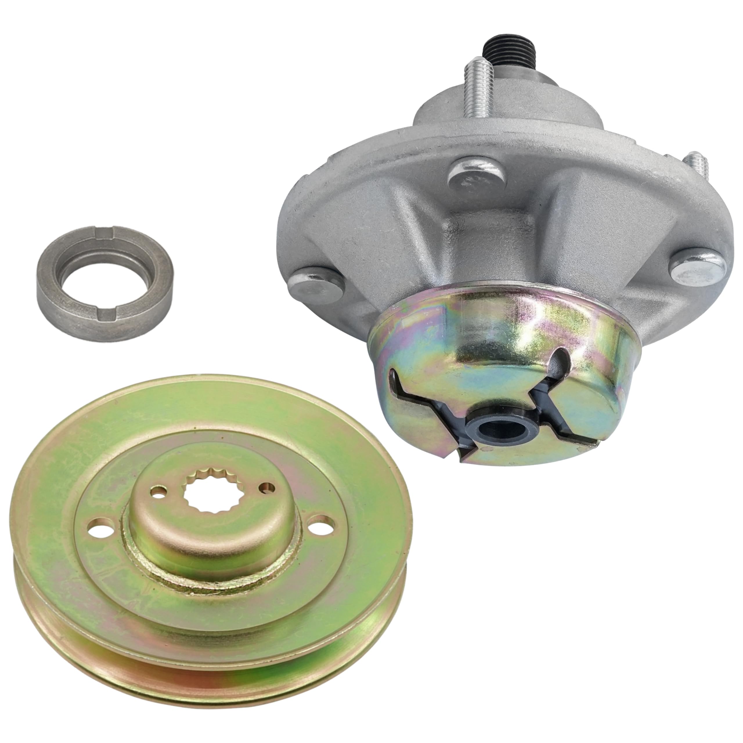 Amazon.com : Caltric Spindle Assembly with Pulley Deck 48