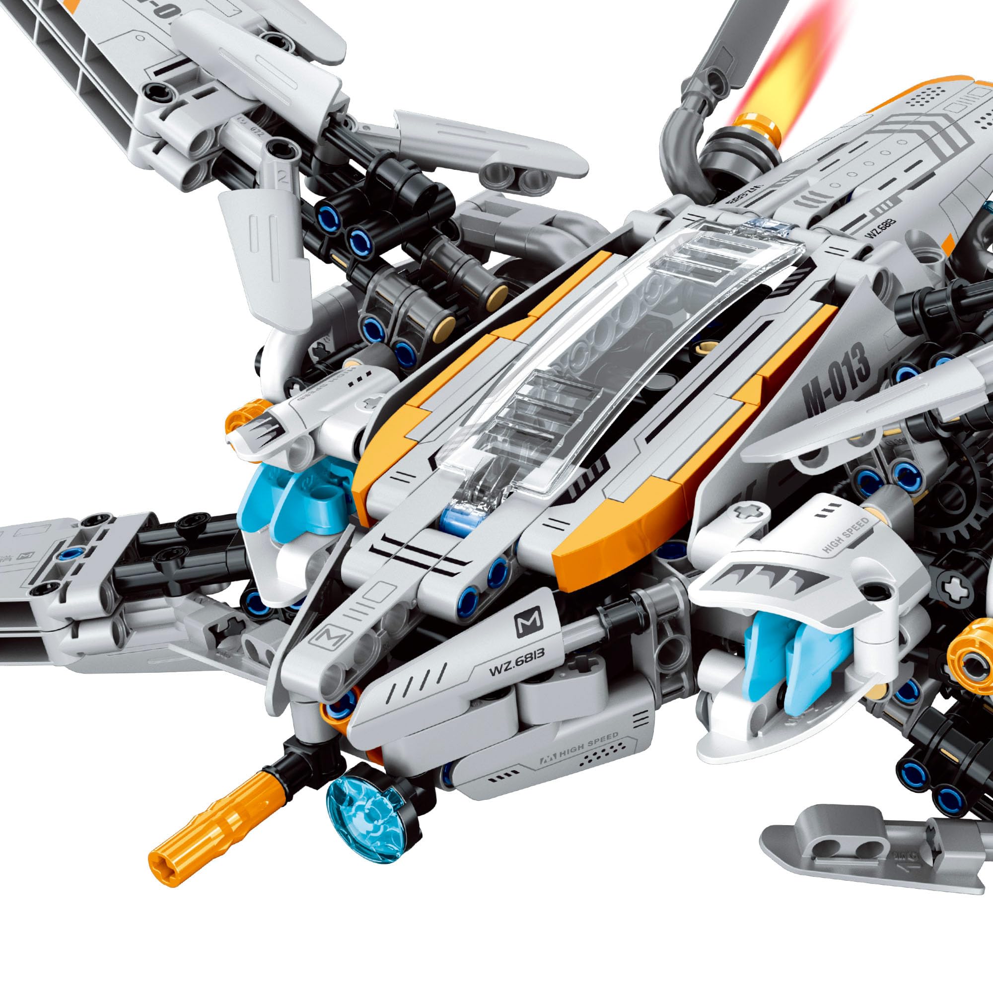 ColorBaby iM.Master Juego de construcción, Nave Espacial, 1018 Piezas, Diseño Modular, Cabina Detallada, Estructura Resistente, Montaje preciso, Juguete Stem para Creatividad e ingeniería (85454)