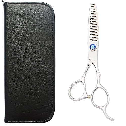 Miniatura 9 de Tijeras texturizadoras profesionales de 6.5 pulgadas, tijeras de adelgazamiento para el cabello, tijeras de corte de dientes de acero inoxidable