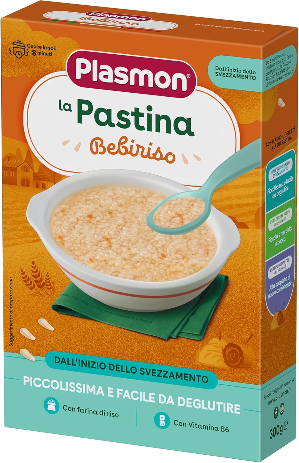 Plasmon Pastina Bebiriso - 300 g (12 Pezzi)