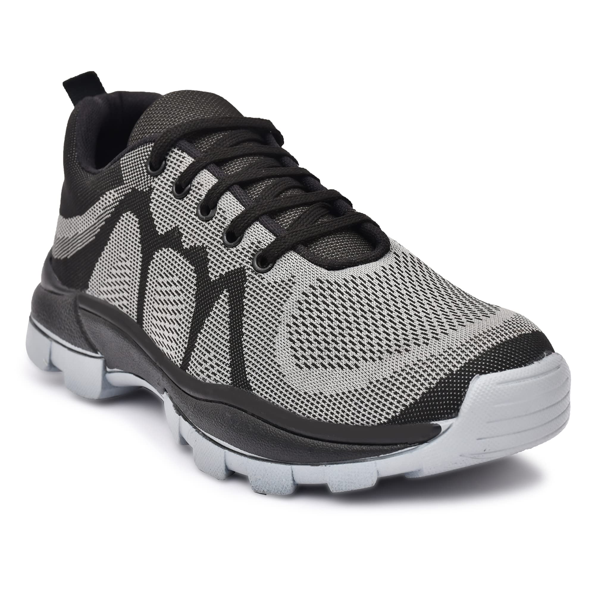 Zeneith Hub Lightweight/Comfortable/Sports Look/Steel Toe/Industrial Safety Shoes for Men (Black-Grey, Numeric_10) (B0BSNQDH33) Amazon Price History, Amazon Price Tracker