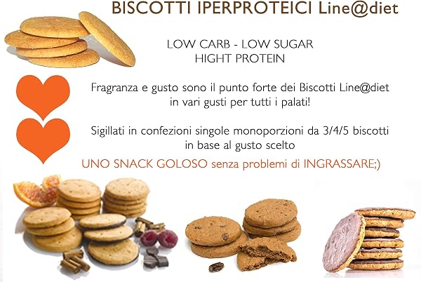 Il KIT PROTEICO Line@ come piace a TE! Colazioni, spuntini, pasti completi...scegli quelli che ti piacciono di più! | per la FASE 1! | PERSONALIZZALO COME VUOI | (BISCOTTI: 7 cioccolato (7 porzioni)) - 5