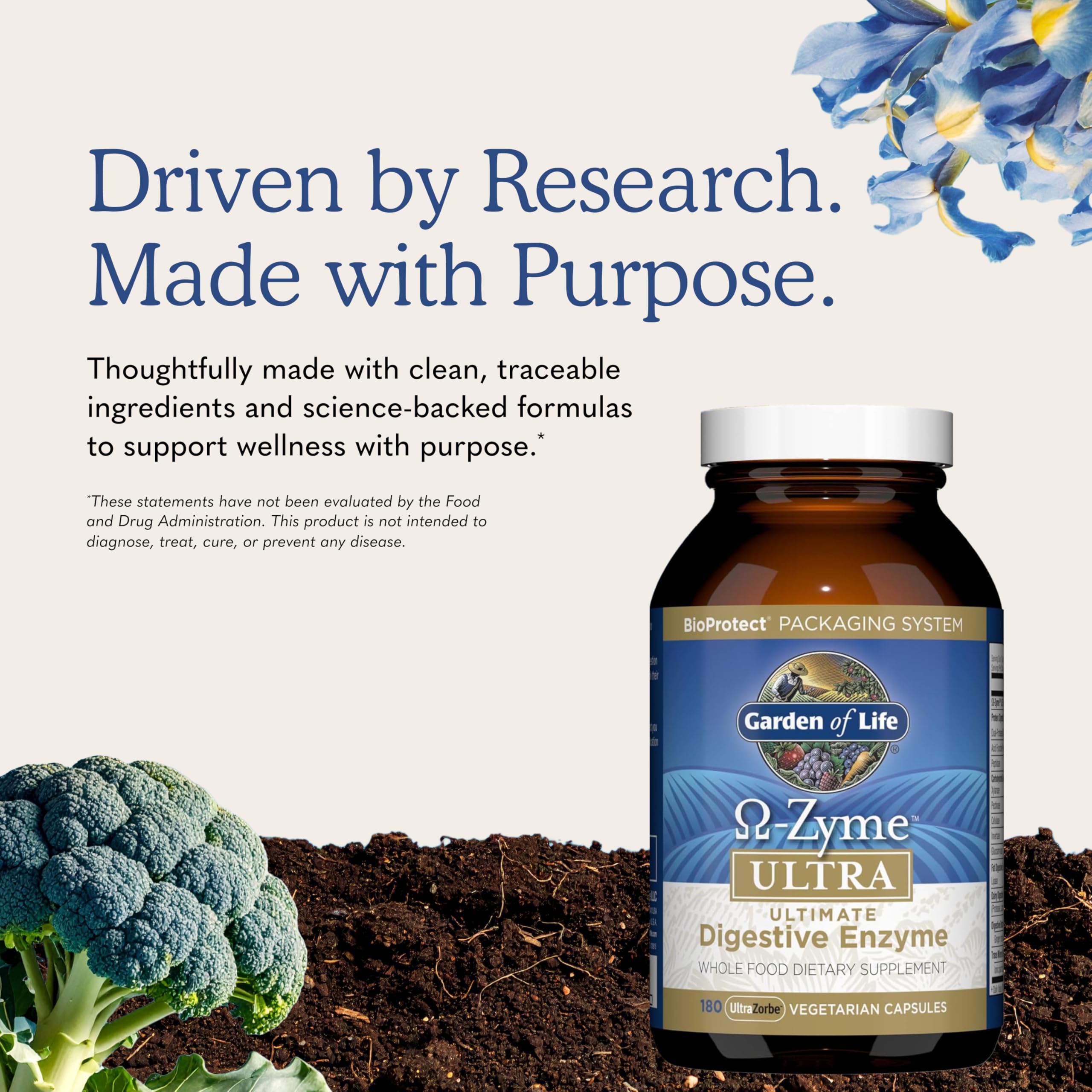 Amazon.com: Garden of Life 21 Powerful Digestive Enzymes with