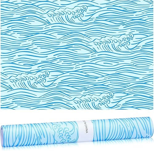 Vista 31 de 10 hojas de forros de cajones para aparadores, revestimientos de cajones perfumados, papel perfumado no adhesivo para estantes fragantes del hogar